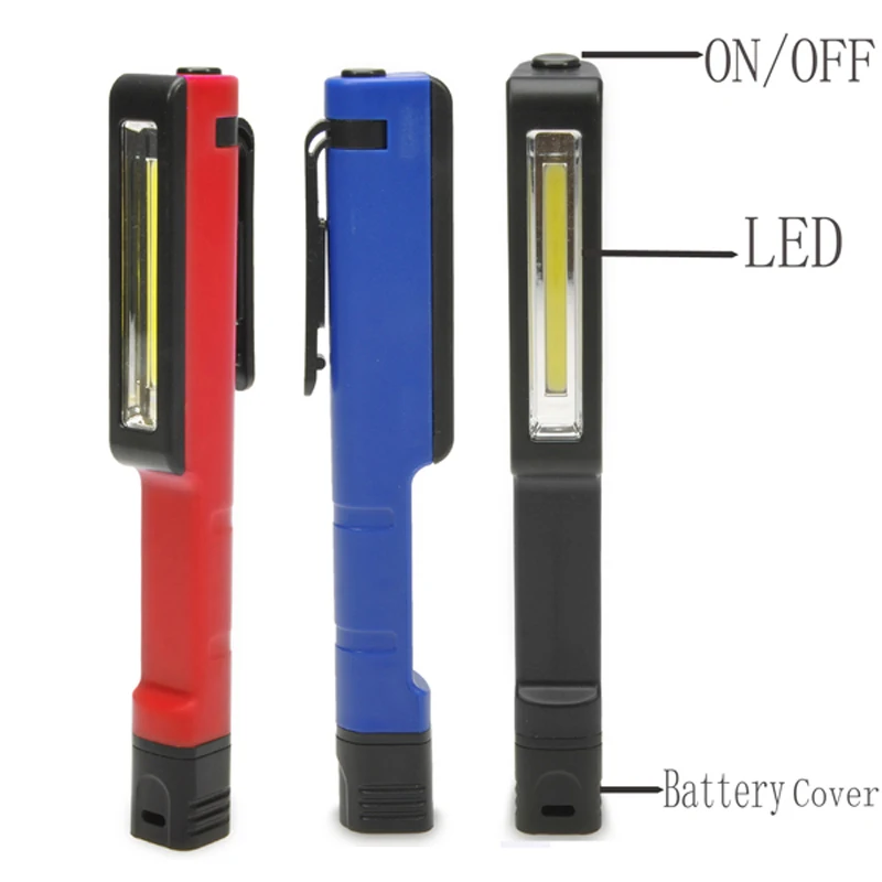HOT Nurse/Doctor LED Super Bright White Mini Inspection Light Lamp Pen Pocket Clip Work Torch Flashlight AAA battery | Лампы и