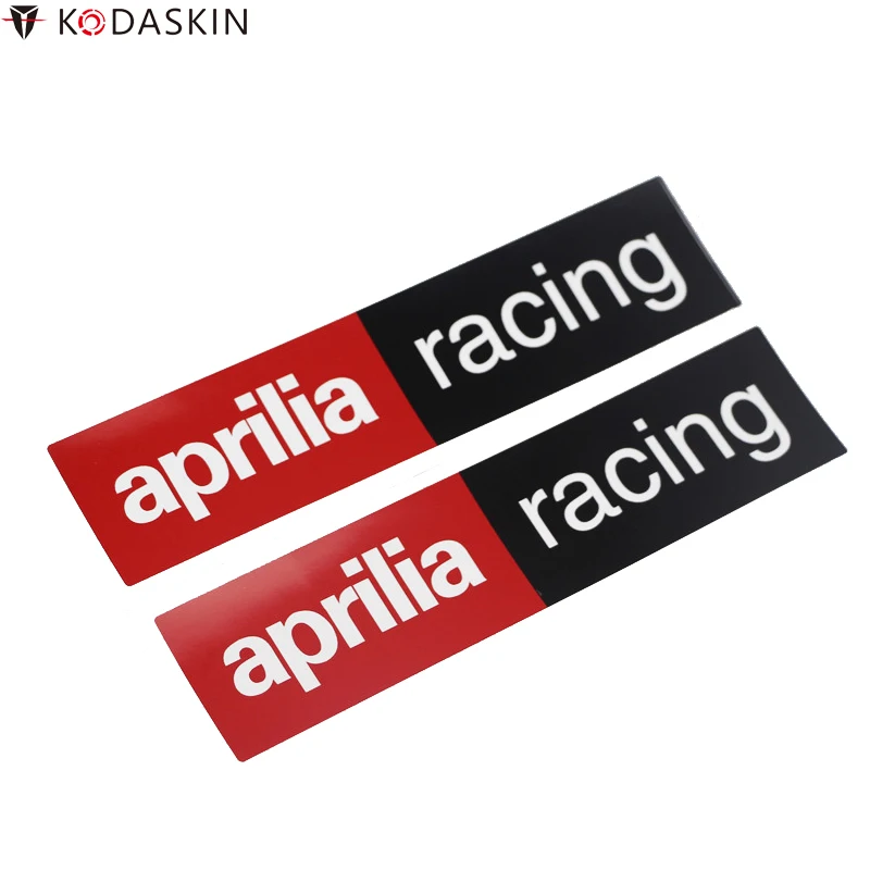 Виниловые наклейки KODASKIN с эмблемами гоночной команды на мотоцикл для Aprilia Racing RS250
