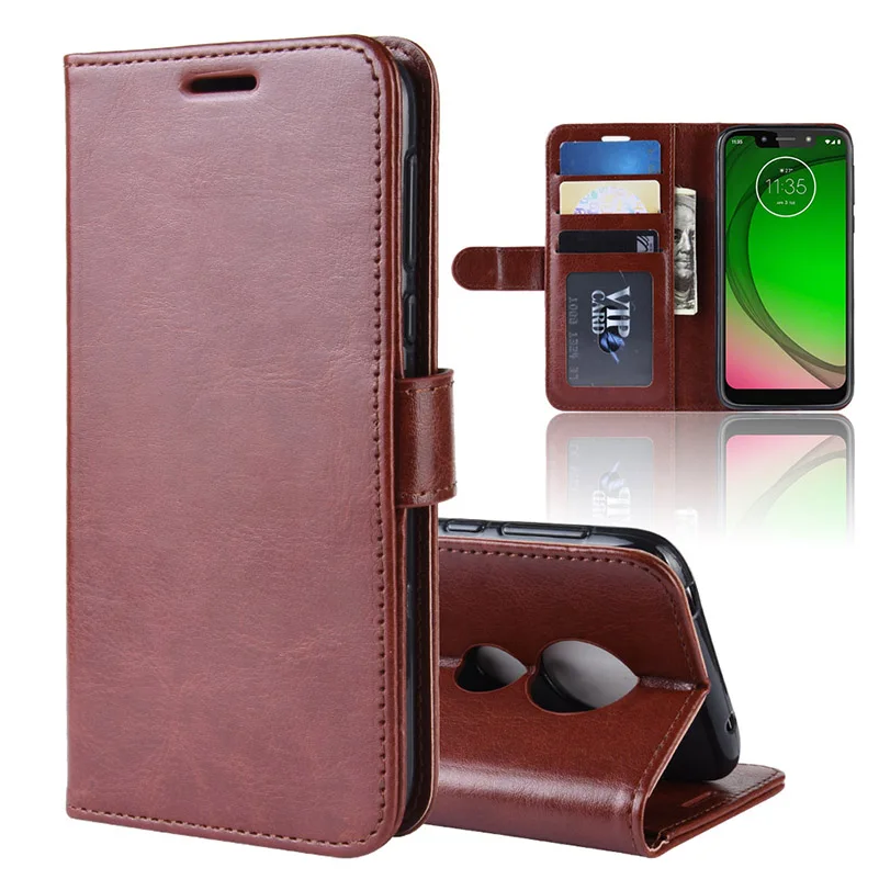 YINGHUI Магнитный кошелек R64 кожа чехол для телефона Moto G7 играть Мощность