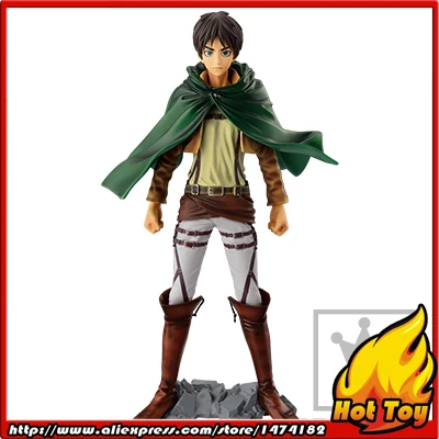 Коллекционная Фигурка BANPRESTO Master Stars Piece (MSP) 100% оригинал Эрен Йегер + 3D маневренное