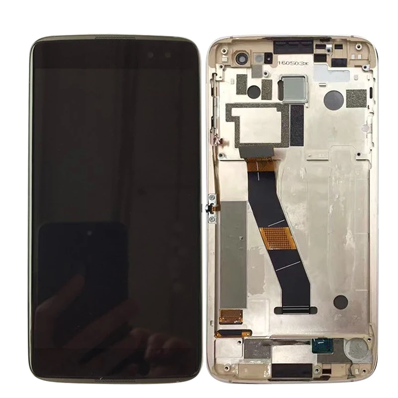 Ocolor 5 дюймов для Alcatel Idol 4S ЖК дисплей сенсорный экран с рамкой в сборе запасные