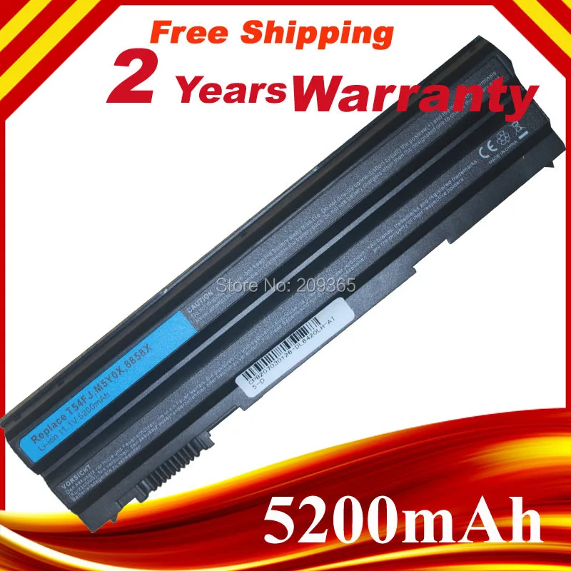 

Laptop Battery For Dell Latitude E5420 E5520 E5530 E6430 E6520 7420 7520 7720 5420 5520 5720 E6440 For Inspiron 14R 15R