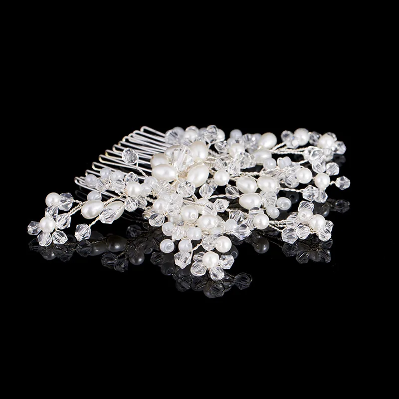 Бесплатная доставка руководство жемчуг невесты головной убор заколка форма