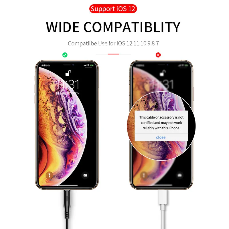 USAMS SR USB кабель для iphone короткий 1 м провод зарядки телефона 6 6s 5s 5 se 7 8 XS XR MAX X 10 Шнур