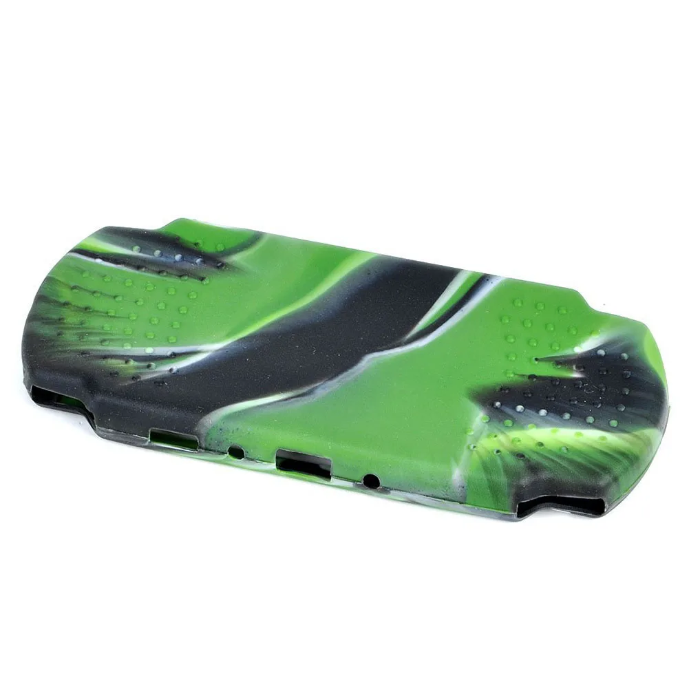 Камуфляжный силиконовый защитный чехол для psp 3000/2000 геймпад игровые аксессуары