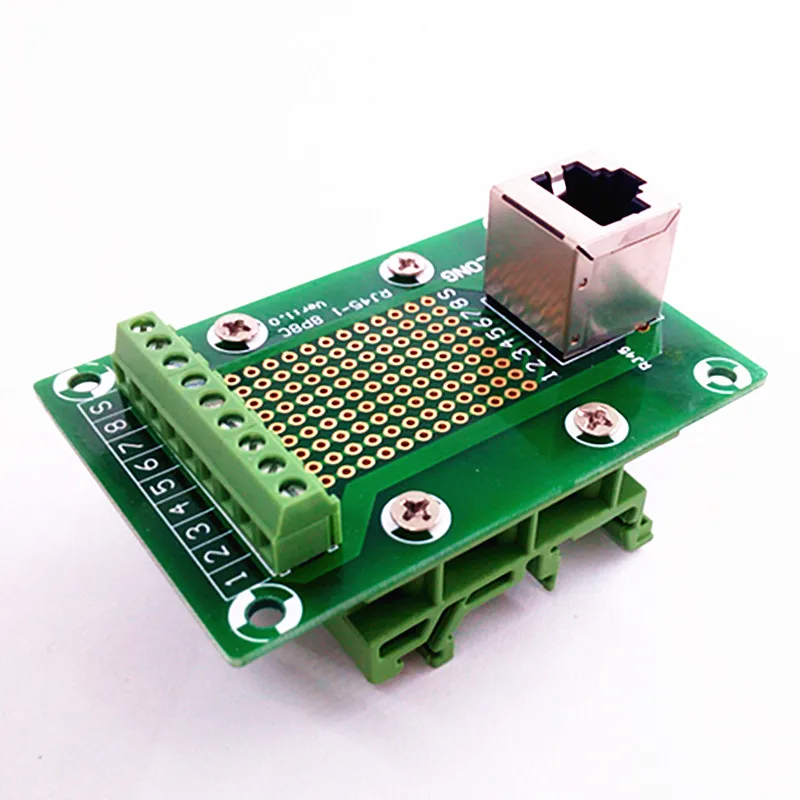 Разрывная плата RJ45 8P8C Jack1-Way Buss Клеммная колодка коннектор. | Обустройство дома