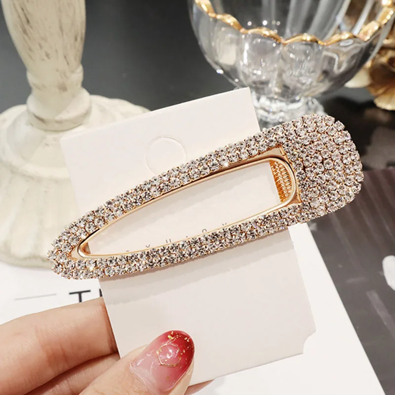 Популярные заколки для волос с кристаллами женские шпильки аксессуары женщин