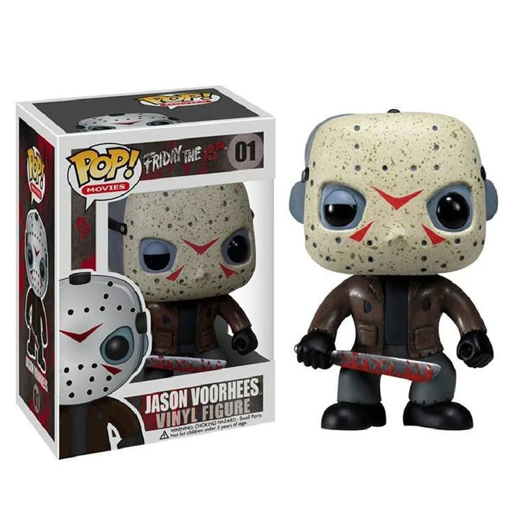 Funko Поп аниме пятница 13th мальчик Коллекционная модель игрушечные лошадки Джейсон