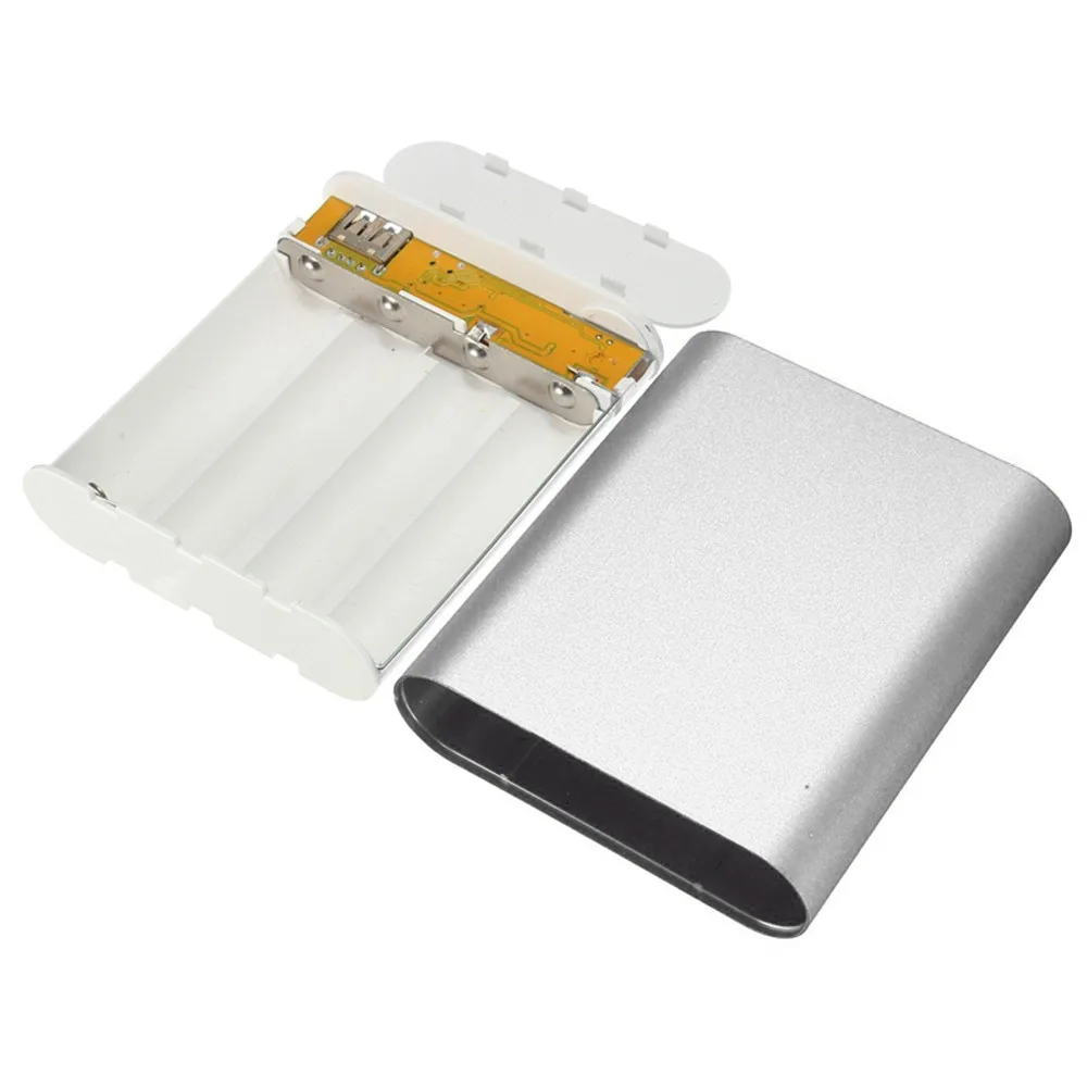 5V 1A USB 4X 18650 12000mah внешний аккумулятор комплект зарядное устройство DIY коробка для