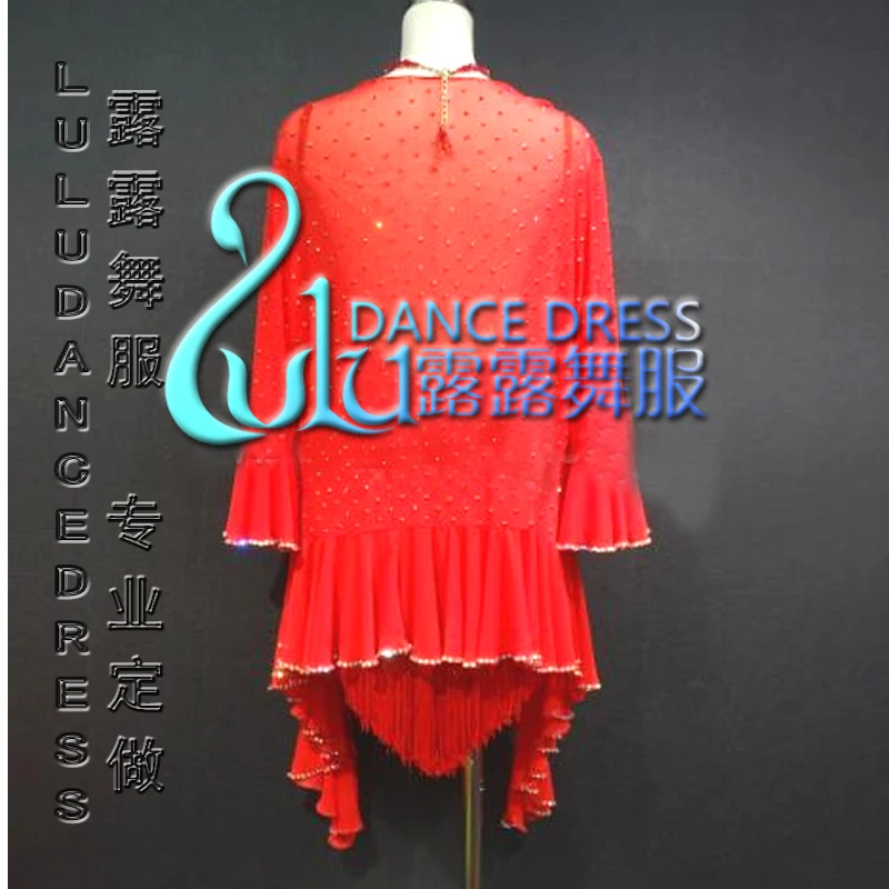 Nieuwe стиль латиноамериканских костум фланцевые для танцев | Тематическая одежда и