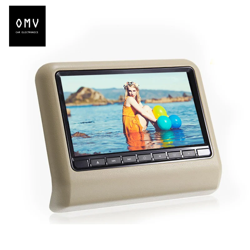2 шт. 9 дюймов HD 800*480 LED подголовник автомобиля dvd-плеер Мониторы Встроенный динамик