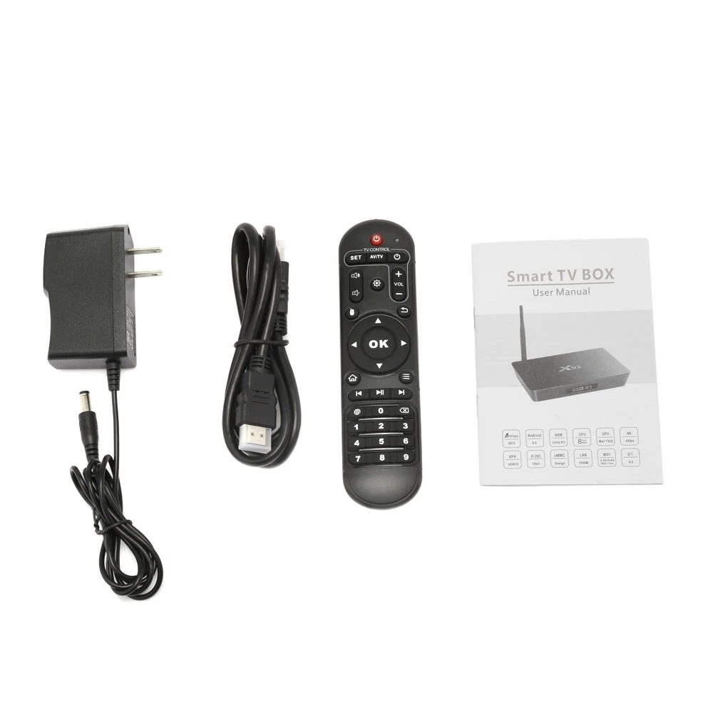 X92 ТВ Box Amlogic S912 Восьмиядерный 2/3 г RAM16/32 Встроенная память 2.4 ГГц/ 5.8 ГГц Wi Fi HDMI 2.0a с USB