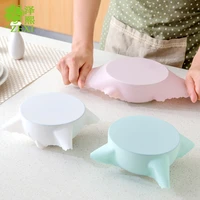 universal silicone suction lid bowl pan cooking pot lid silicon stretch lids silicone cover pan spill lid stopper cover