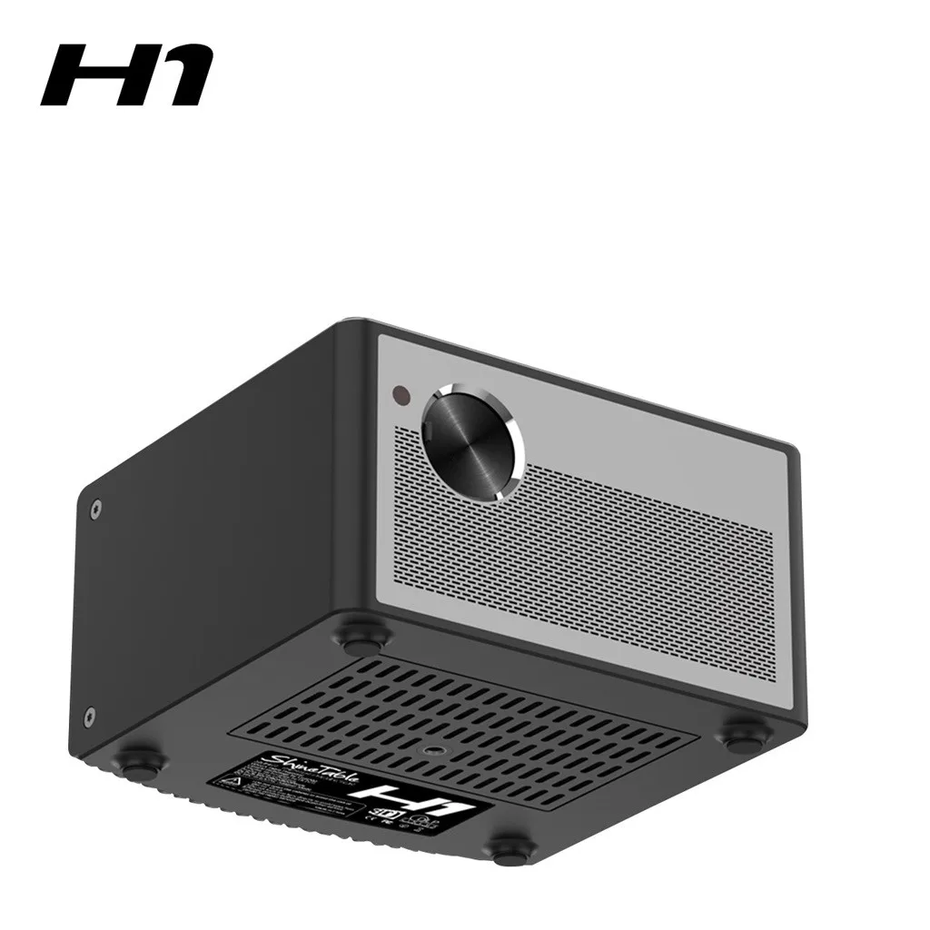 Marca AUN H1 1300ANSIDLP проектор Full HD 1080P 3D Поддержка 4K видео проектор EU 18Dec18