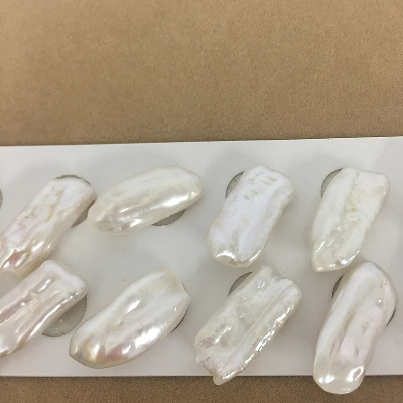 В серьге парные жемчужные бусы жемчуг Кеши бива 100% натуральный пресноводный