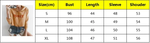 Casual Oversize Hoodies Women Tracksuit Sweatshirt Long Sleeve Honey Letter Hooded Pullover Short Jacket 2018 Spring Fashion | Женская