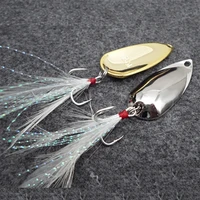 1pcs 10g silver gold metal spinner bass pike dd spoon bait fishing lure iscas artificial hard baits crap pesca