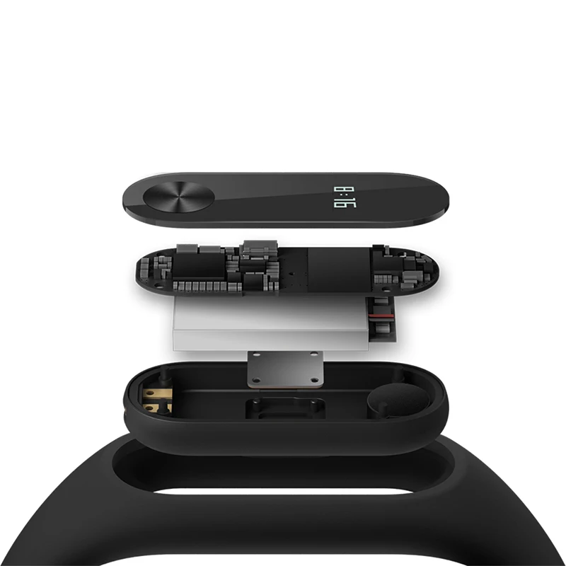 Оригинальный Xiaomi mi Группа 2 Смарт фитнес браслет Touchpad трекер сна IP67