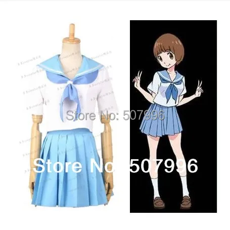 Kill la Mako Mankanshoku костюм для косплея летнее женское Короткое Платье Для Девочек D