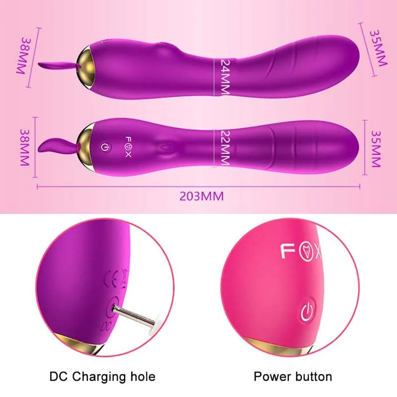 BODYPRO Вибратор мульти скорость Водостойкий G Spot AV палочка vibromasseur femme настраиваемый