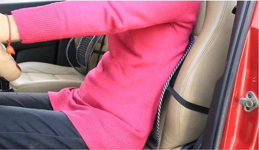 Hot Sale Protect the waist Black Mesh Cloth Car Seat Cushion Lumbar Waist Back Support Pillow 2016 | Автомобили и мотоциклы