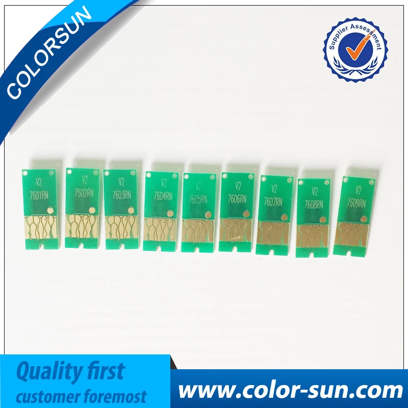 9 шт. заправляемые чипы для картриджей Epson Surecolor P600|arc chip|cartridge chipchip epson |