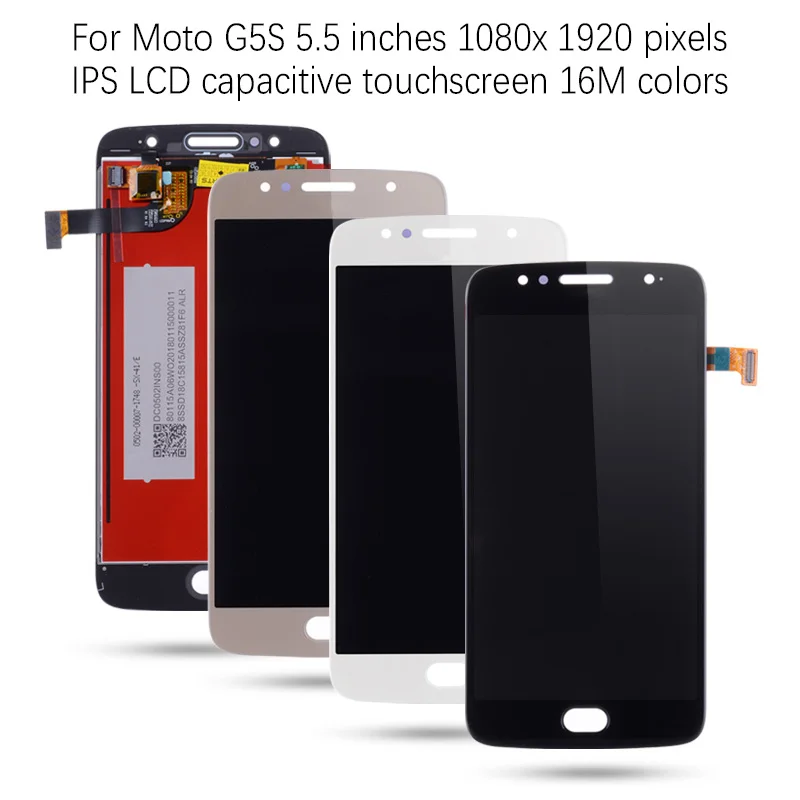 Дисплей для Motorola Moto G5S в сборе с тачскрином Оригинал XT1793 XT1794 XT1792|Экраны мобильных