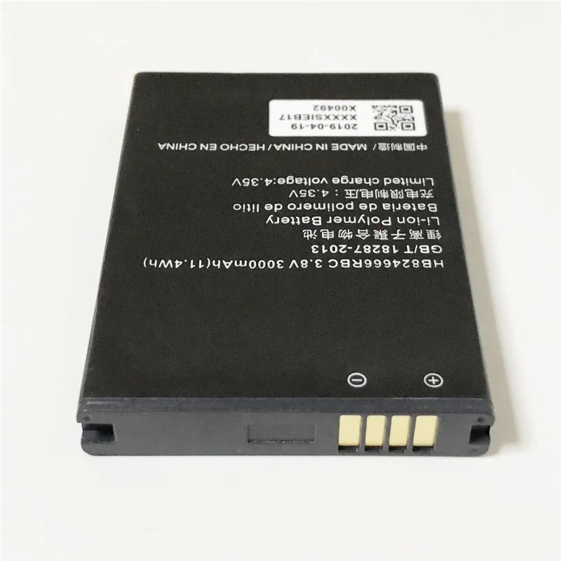 3,8 V 3000mAh HB824666RBC для huawei E5785 4G LTE Cat6 точка доступа E5785Lh-92a E5785Lh-22c аккумулятор
