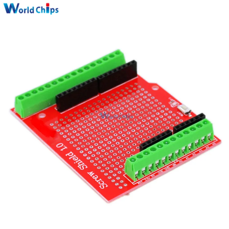 Proto винтовой щит собранный прототип терминальная Плата расширения для Arduino UNO