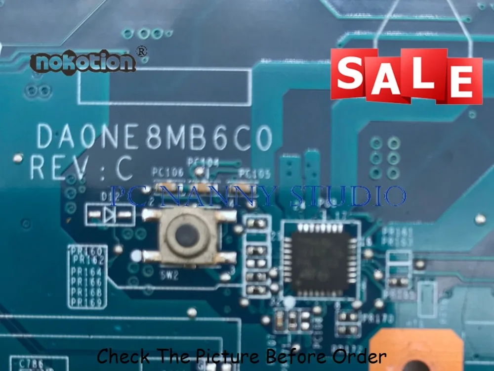 PANANNY для VPCEF A1734745A DA0NE8MB6C0 Рабочая материнская плата ноутбука Материнская DDR3