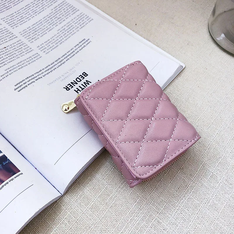 Модный маленький кошелек кожаный женский винтажный высококачественный бумажник