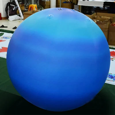 Uranus Надувные светящиеся планеты, солнечная система, девять планет, солнце, луна, воздушные шары для детей, Игрушки для раннего обучения, Образовательное предприятие - Цвет: Uranus