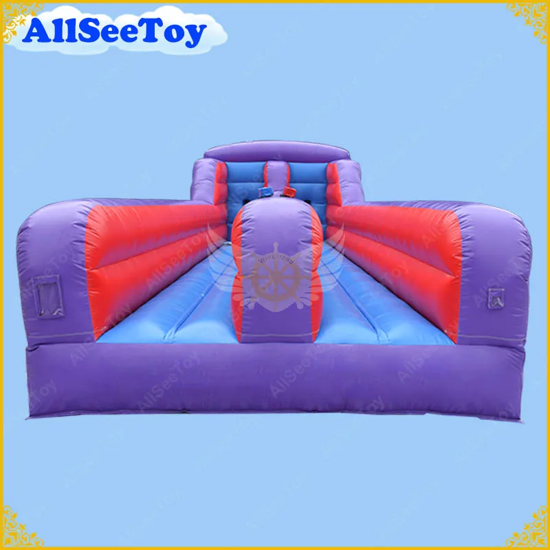 Надувная игра Bungee Run два полоса надувная игра|inflatable games|bungee rungame inflatable |
