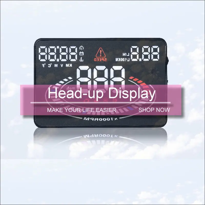 

For Ford Focus RS/F150/GT 2015 2016 Car Accessories Head Up Display Safe Driving Screen Projector Refkecting Windshield