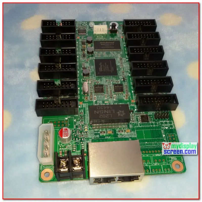 Linsn studio RV908, приемник карты RV908M32, 32 S, 1024*256, rv801, полноцветный rgb система управления/светодиод linsn дисплей приемная карта