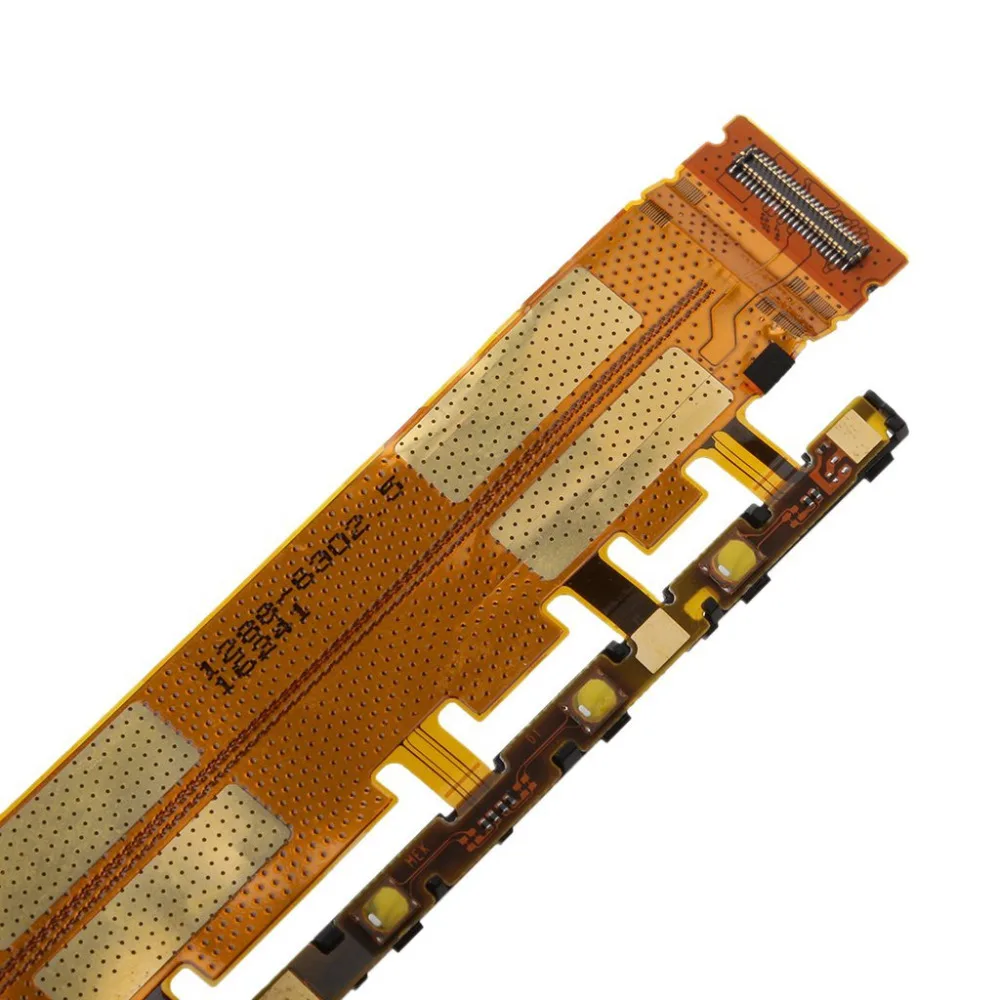 

5pcs/lot Original For Sony Xperia Z4 Z3+ Z3 Plus E6553 E6533 main power on off volume flex cable with usb charging dock port