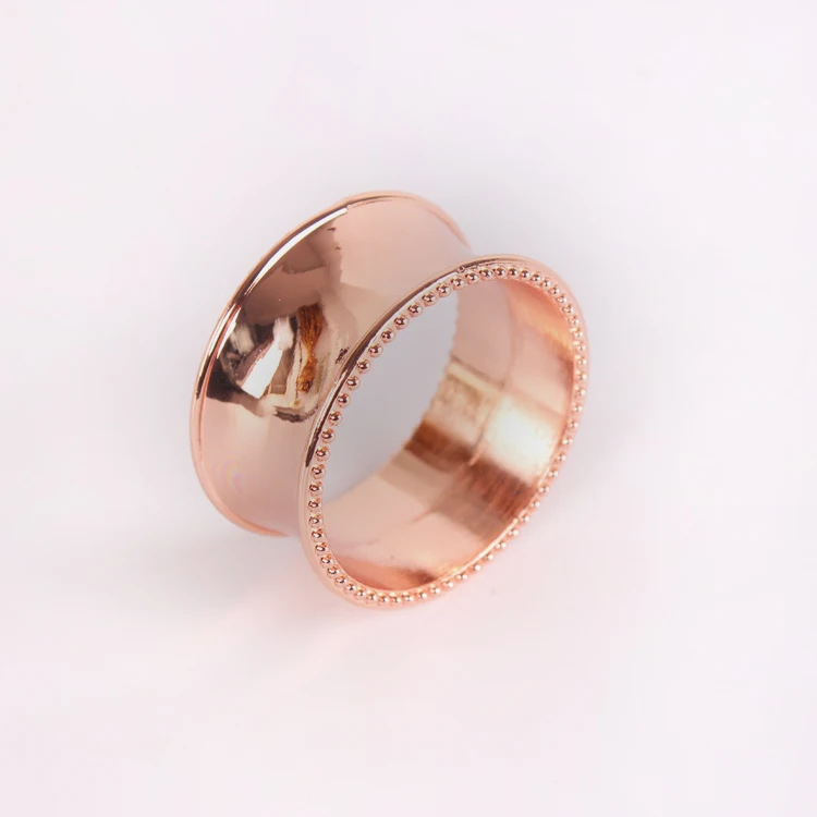 Кольцо для салфеток 6 шт./лот Золотое и серебряное кольцо в отеле Корейская