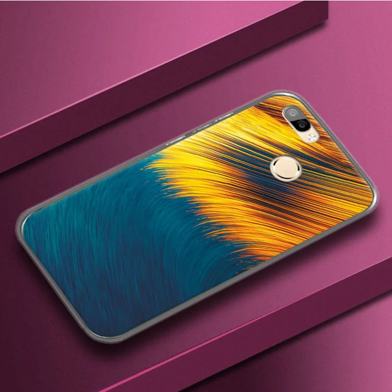 Exotic Natural Landscape Soft TPU Phone Case For Oukitel U22 Back Cover Silicone U 22 Flowers 5.5&quot Inch Coque |