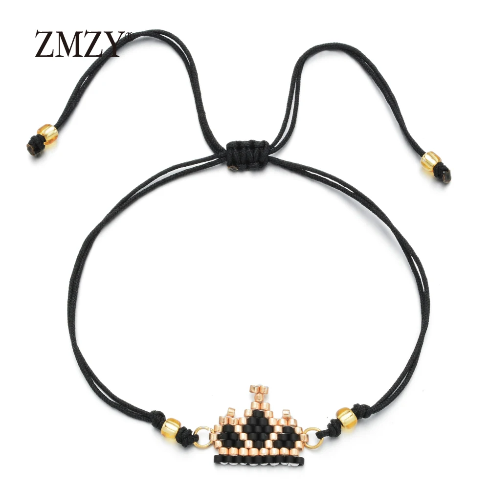 ZMZY ручной работы милый браслет из бисера дети Miyuki браслет Pulseras прекрасный мультфильм Шарм браслет ювелирные изделия подарок на день рождения