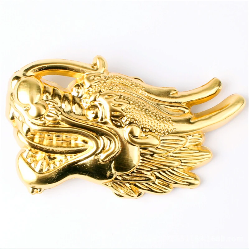 Металлическая пряжка для ремня сделай сам с головой китайского дракона