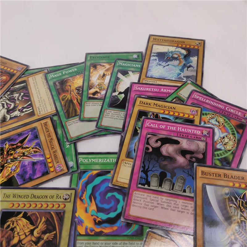 Новая английская версия 66 шт. 190 г Duel Monsters YU GI OH игра коллекция карт торговые карты игра с красивое железо коробка