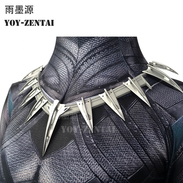 Герой Catcher наивысшего качества Civil War Черная пантера Косплей Костюм с деталями новейший Черная пантера Костюм из спандекса с лапой