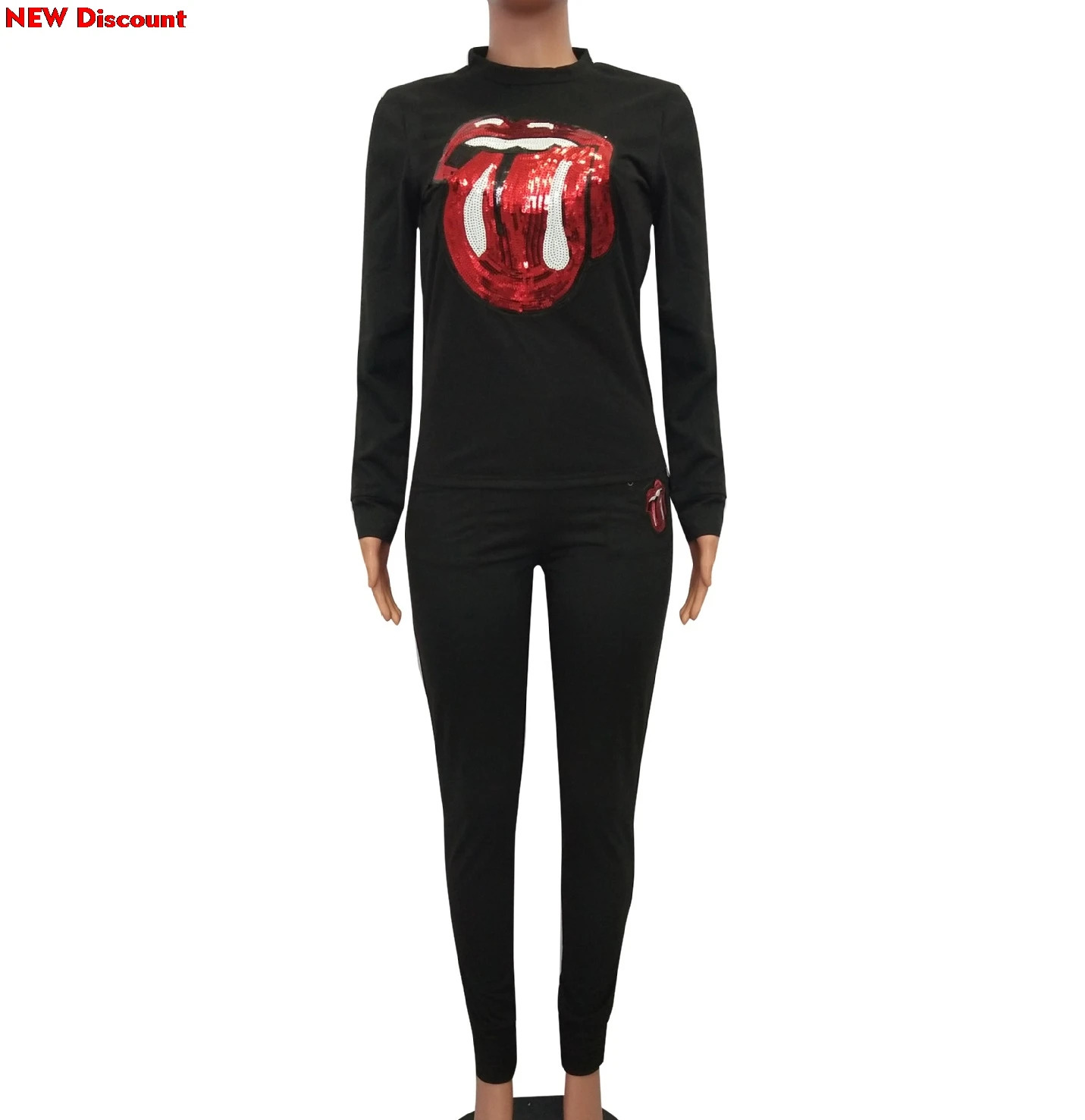 Блестки женские s весна 2019 2 шт наборы губы сплайсированные Модные с длинным