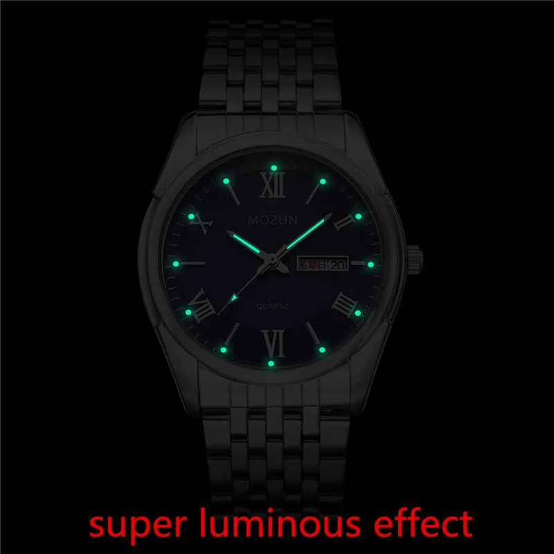 Часы наручные мужские кварцевые с двойной датой модные брендовые | Наручные часы