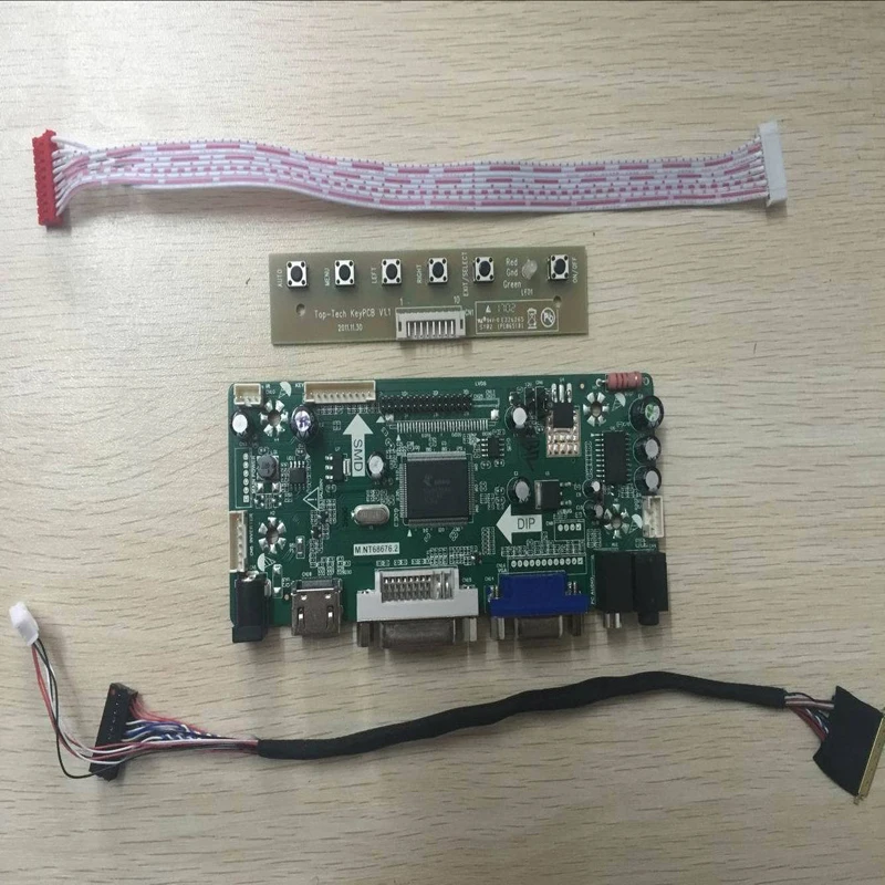 Latumab kit for LP173WF1(TL)(C1) HDMI + DVI VGA LCD LED LVDS Controller Board Driver Free shipping | Компьютеры и офис