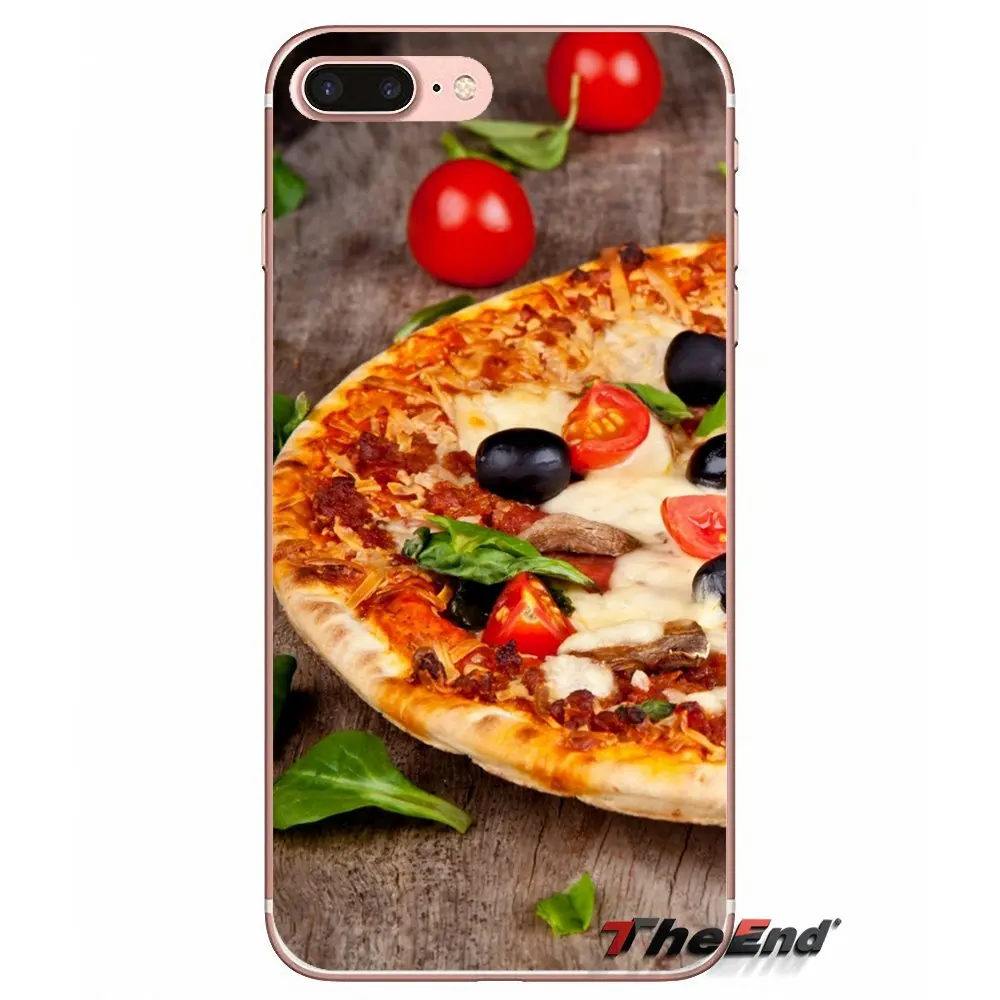 Аксессуары для продуктов питания и пиццы чехлы телефонов Huawei G7 G8 P7 P8 P9 Lite Honor 4C 5X 5C