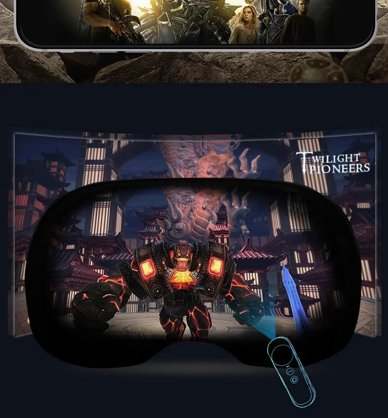 VR Shinecon 9,0 шлем VR Очки виртуальной реальности 3D очки гарнитура шлем для смартфонов смартфон Google картон стерео