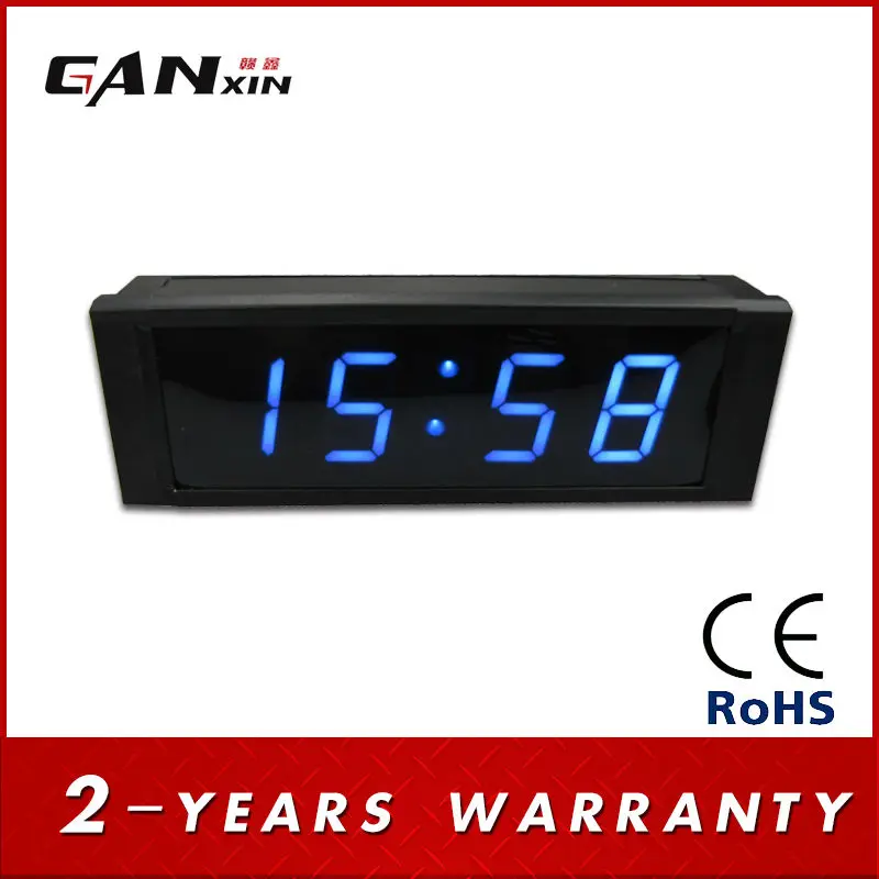 [GANXIN] Горячая Продаже! современный Дизайн СВЕТОДИОДНЫЙ Цифровой Настенные Часы