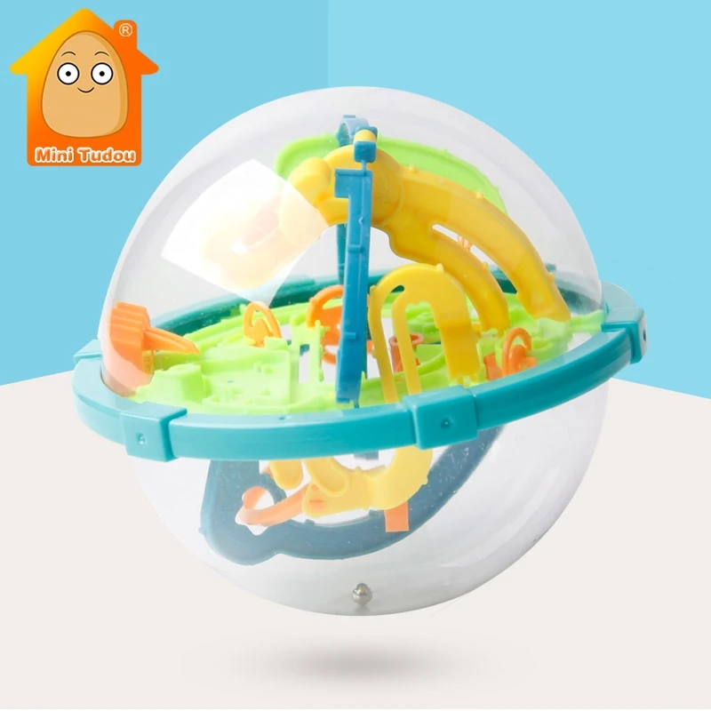 3D головоломка шар Волшебный интеллектуальный лабиринт сфера игрушки трудные