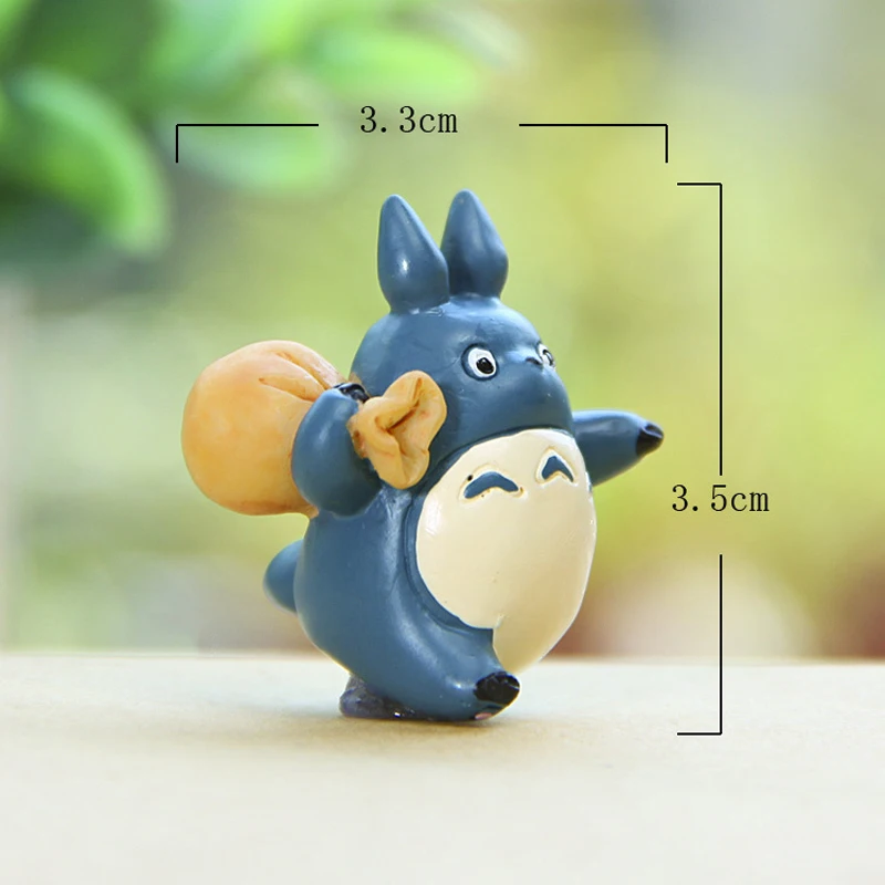 1 шт. 20 Стиль синий Тоторо Рисунок Игрушечные лошадки DIY Миядзаки Мой сосед
